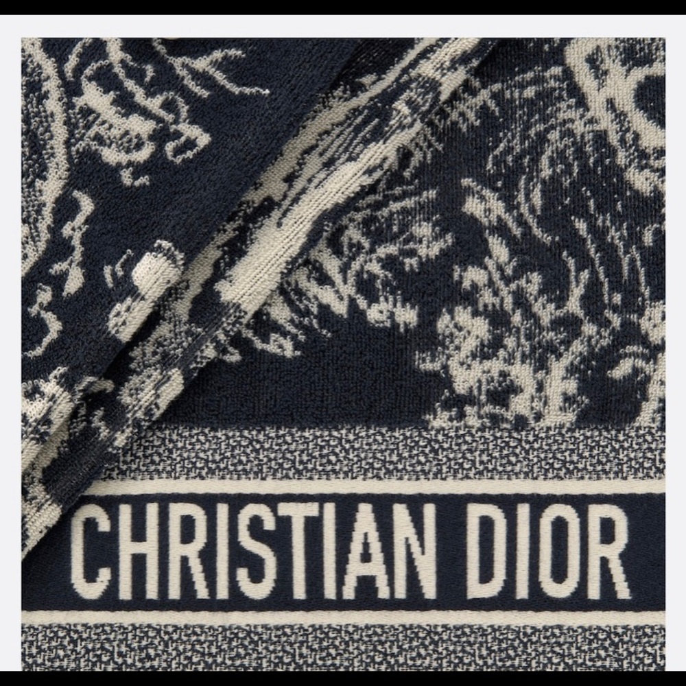 Christian Dior towel